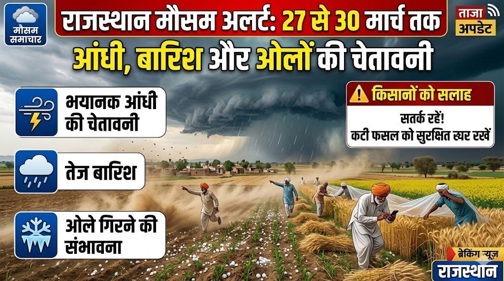 राजस्थान मौसम अलर्ट